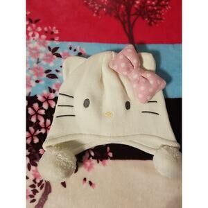 Sanrio Hello Kitty Kids knit Cap Hello Kitty cap Sanrio Official goods 21-INCH
